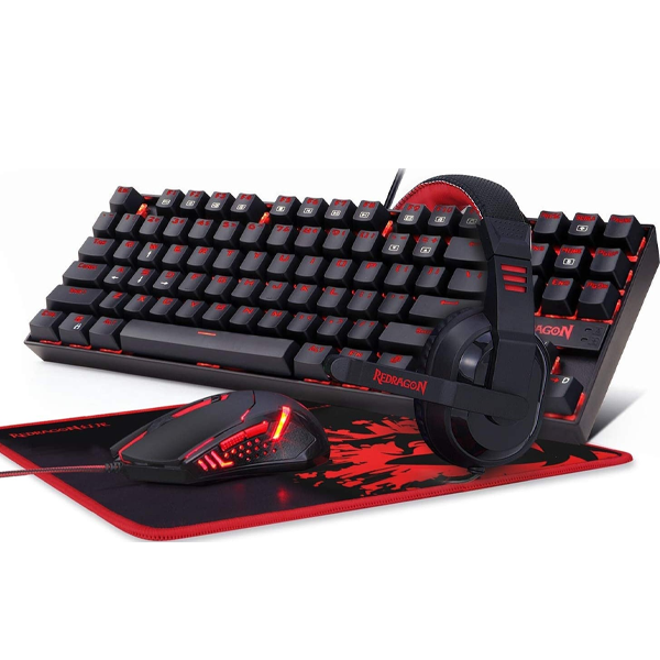 Redragon K552-Bb Redragon K552-Bb Mechanical Gaming 4 In 1 Combo - Image 1