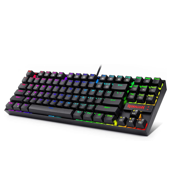 Redragon K552-Rgb Kumara Redragon K552-Rgb Kumara Rgb Led Backlit Mechanical Gaming Keyboard (Black) - Image 1