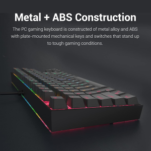 Redragon K552-Rgb Kumara Rgb Led Backlit Mechanical Gaming Keyboard (Black) - Image 4