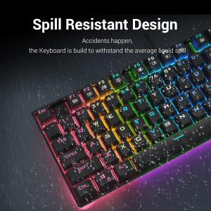 Redragon K552-Rgb Kumara Rgb Led Backlit Mechanical Gaming Keyboard (Black) - Image 3
