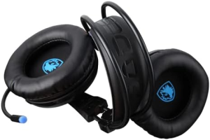Sades Locust Plus Gaming Headset RGB Light - Image 7