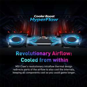 MSI Claw PC Gaming Handheld: Intel Ultra 7-155H, 7" FHD 120Hz Display, 16GB LPDDR5, 512TB NVMe SSD, MicroSD Card Reader, Thunderbolt 4, Win 11 Home - Image 4